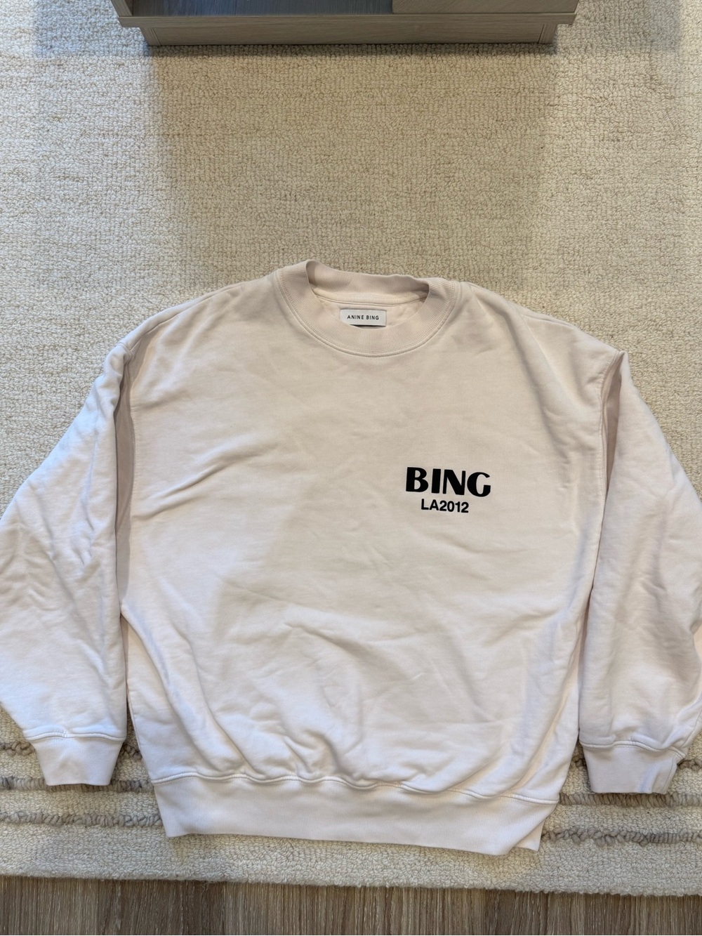 Anine Bing Crew Neck Sweatshirt
